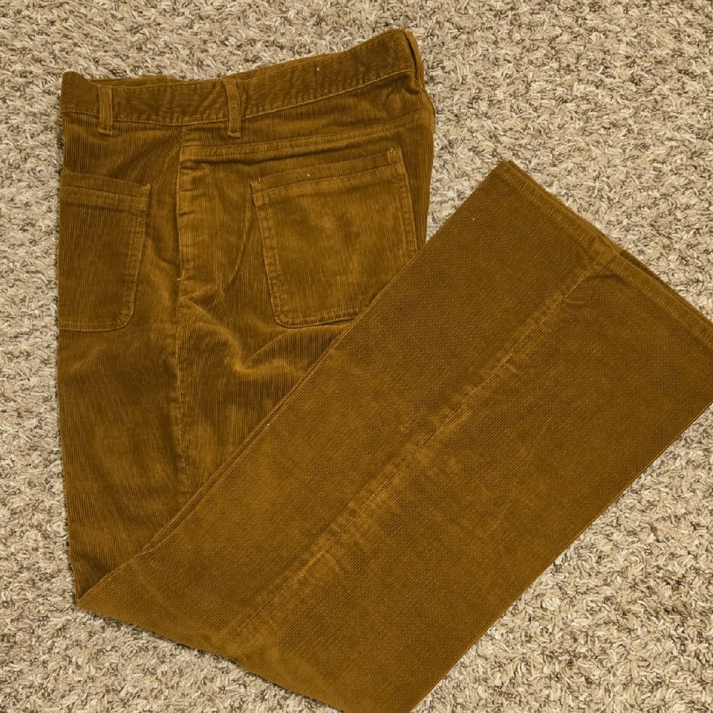 ME+EM Brown Corduroy Pants.